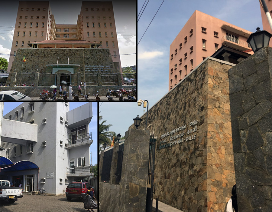 Eight Storey District Secretariat Building at Galle